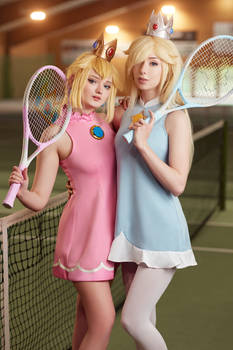 Peach and Rosalina