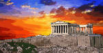 Parthenon Sunset by SmlArt