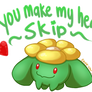 Skiploom Skip Valentine