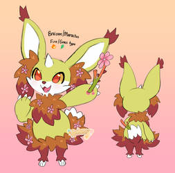 Braixen-Maractus Pokefusion