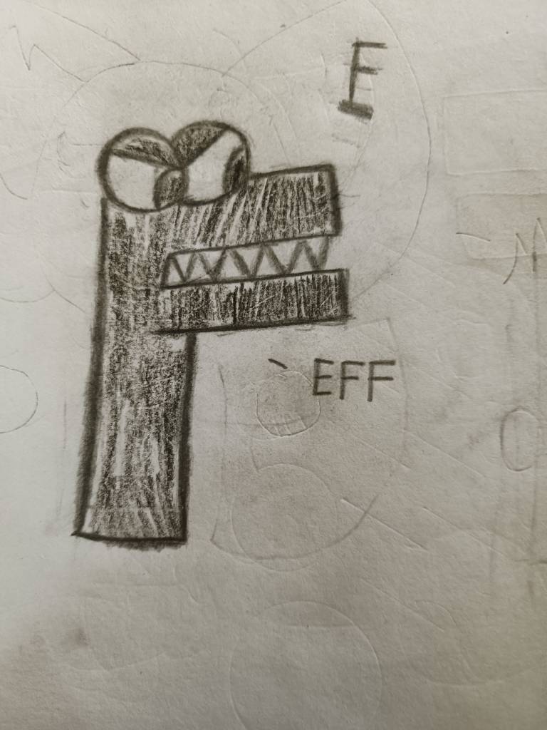 F [Alphabet Lore] by FluffiSophi on DeviantArt