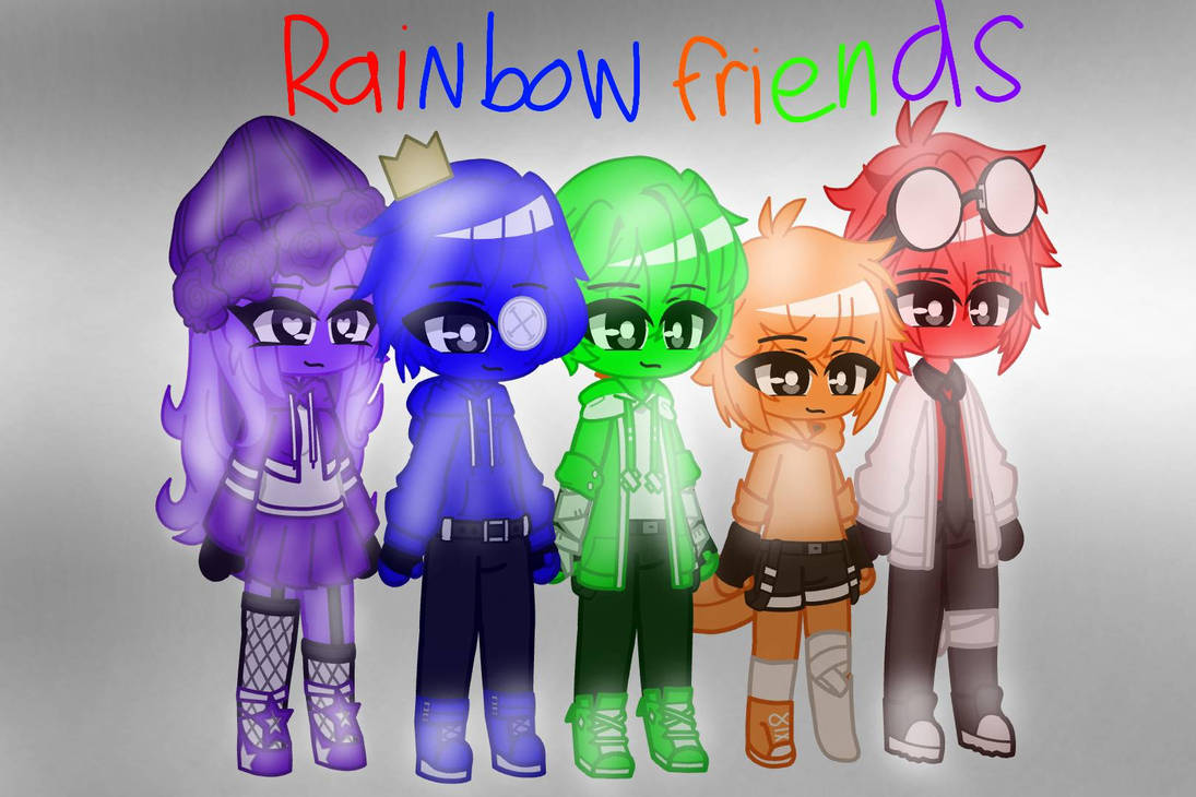 i made rainbow friends in Gacha : r/RainbowFriends