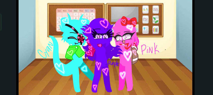PINK RAINBOW FRIENDS OC! by KatieLover1407 on DeviantArt