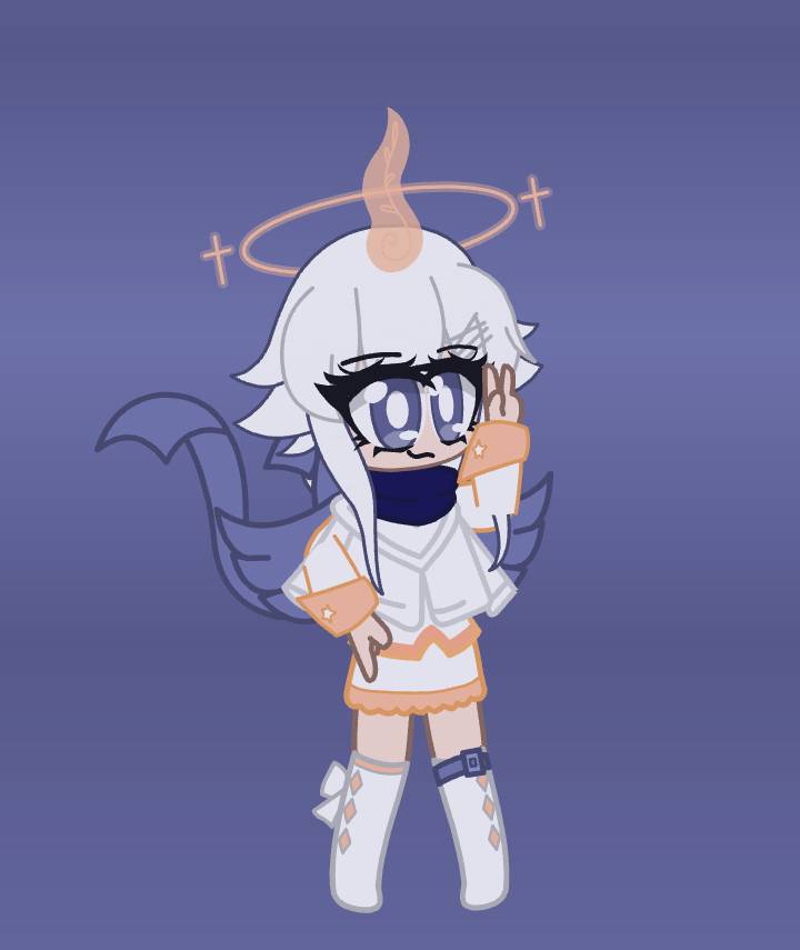 Made a gacha oc.. Genshin Impact