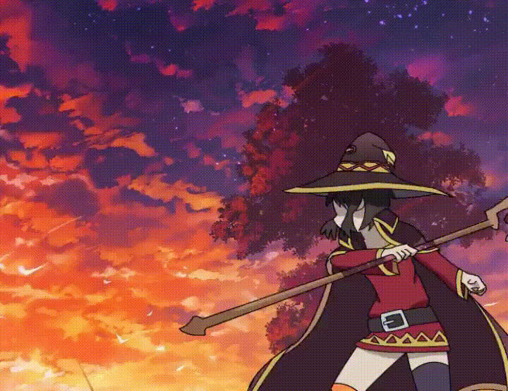 Megumin Animated HD Wallpaper 60fps 1080p #5 on Make a GIF