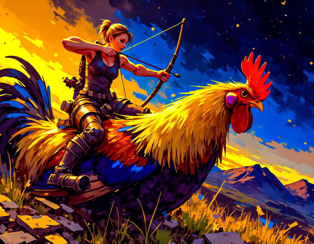 Rooster With Rifle Tactical rooster. by dvdkrstf on DeviantArt