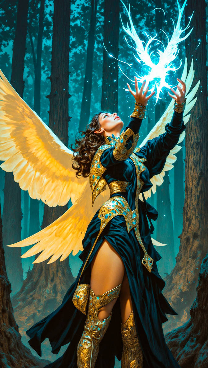 Devilish Power Holy power. by dvdkrstf on DeviantArt