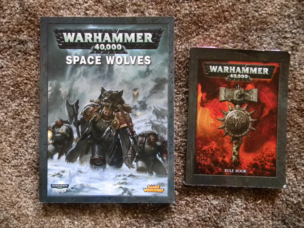 Space Wolves 3rd Codex Space Wolves Codex Rulebooks by EricPhotos on DeviantArt