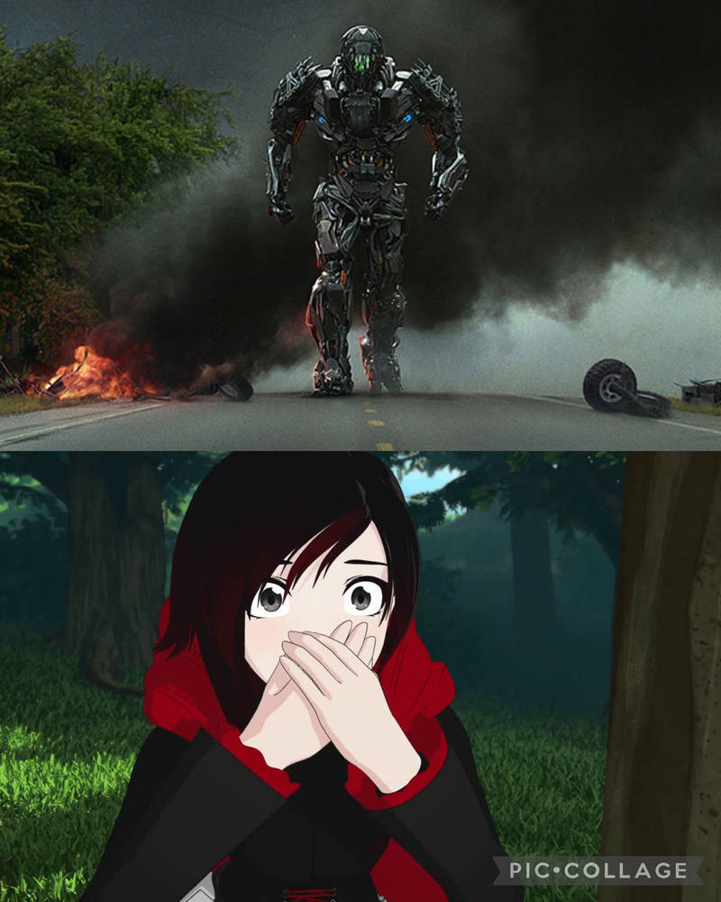 Ruby Rod Scared Ruby is scared of Lockdown by darkdragon992 on DeviantArt