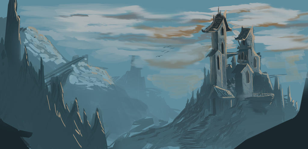Stone Keep Deviantart The Keep by Gladecleaver on DeviantArt