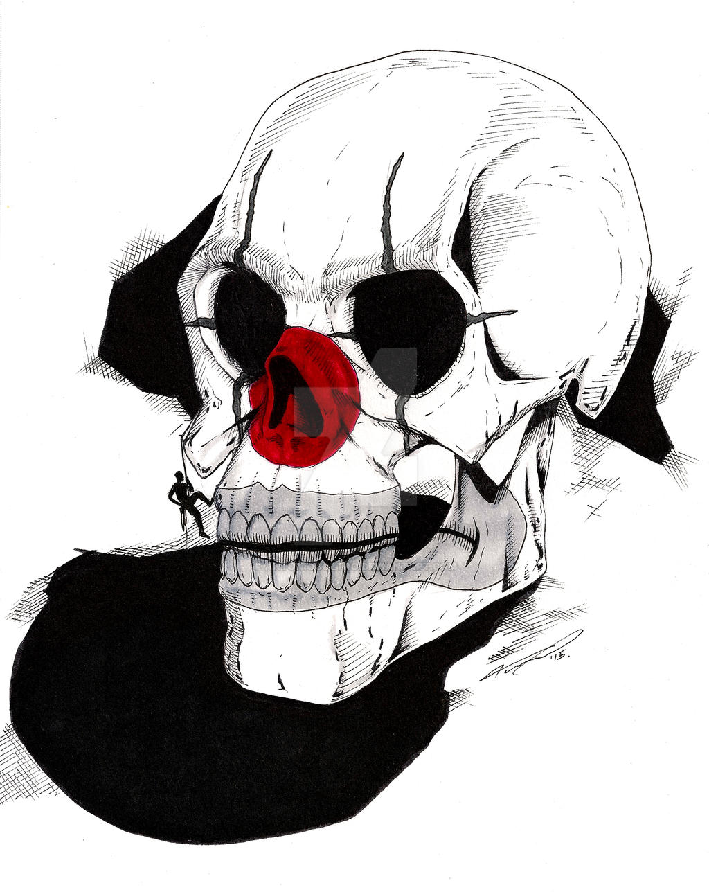 Inktober - Day 16 - Skull