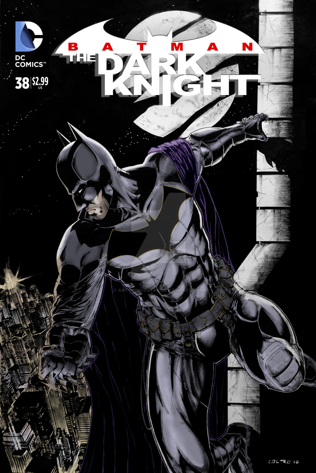 Batman The Dark Knight cover