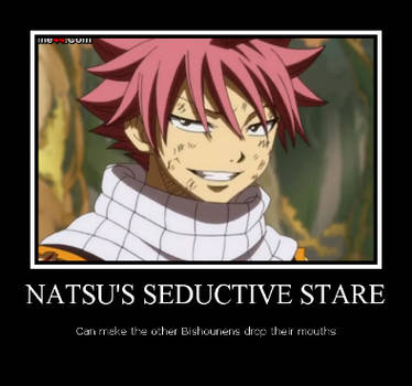 Natsu's Seductive Smile