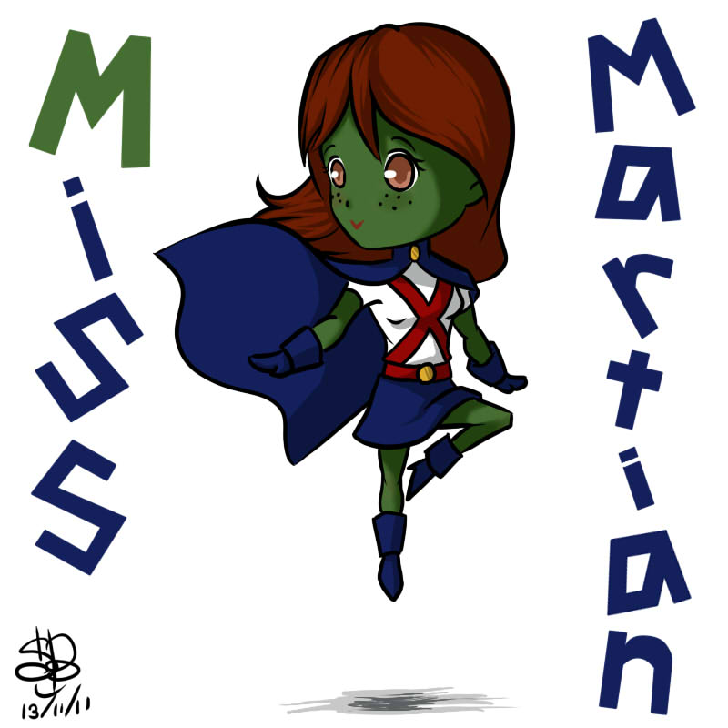 YJ Chibi project 1 - Miss Martian