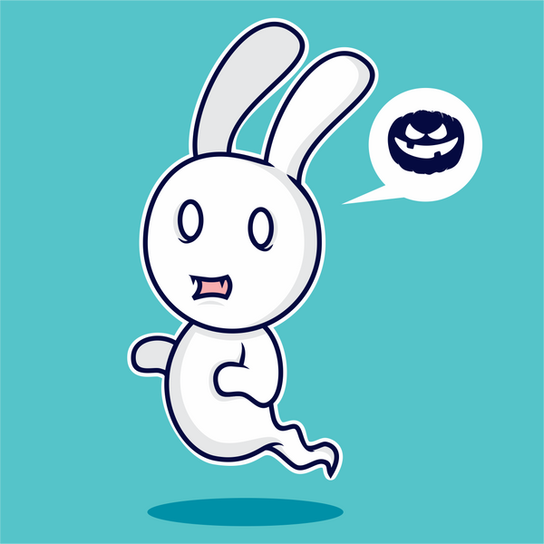 Ghost Bunny by iichikun on DeviantArt