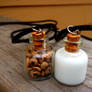 Milk and Cookies Necklace Set