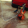 Violin Necklace