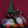 Pingu and Pinga play Zelda