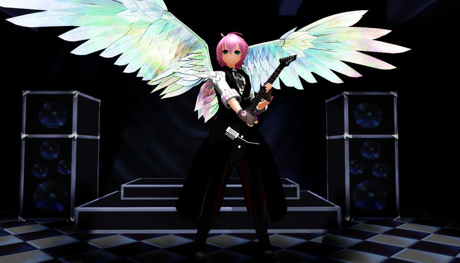 Vampire Yuuma with Wings