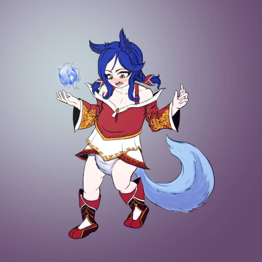 Daily Regress - Ahri (League of Legends) by Ar-Kayn