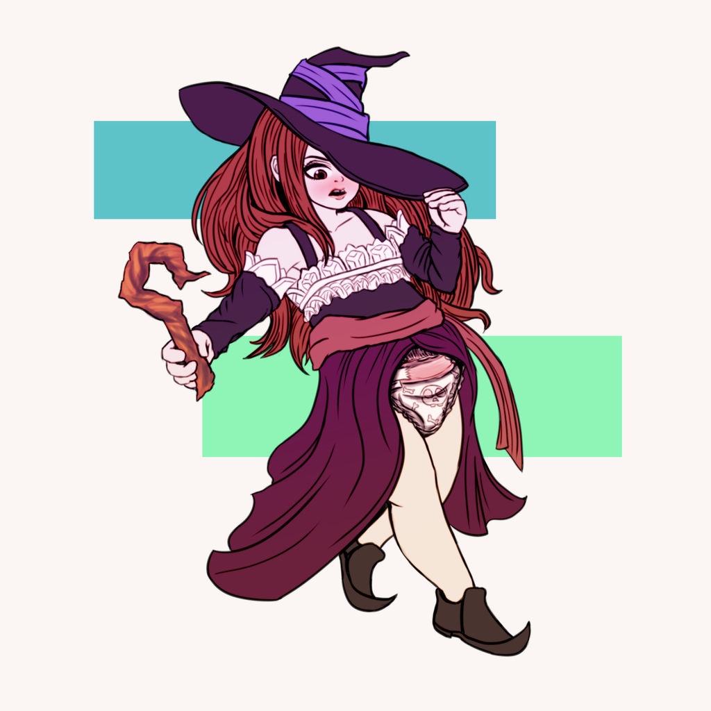 Daily Regress - Sorceress (Dragon's Crown) by Ar-Kayn