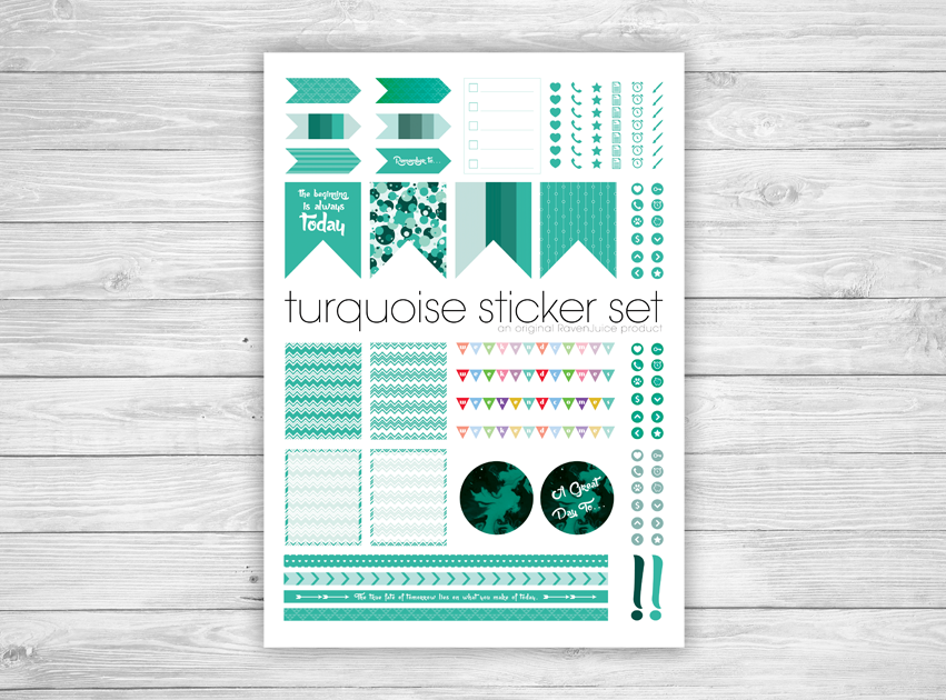 Life Planner Printable Sticker Sheets By Celiah On DeviantArt