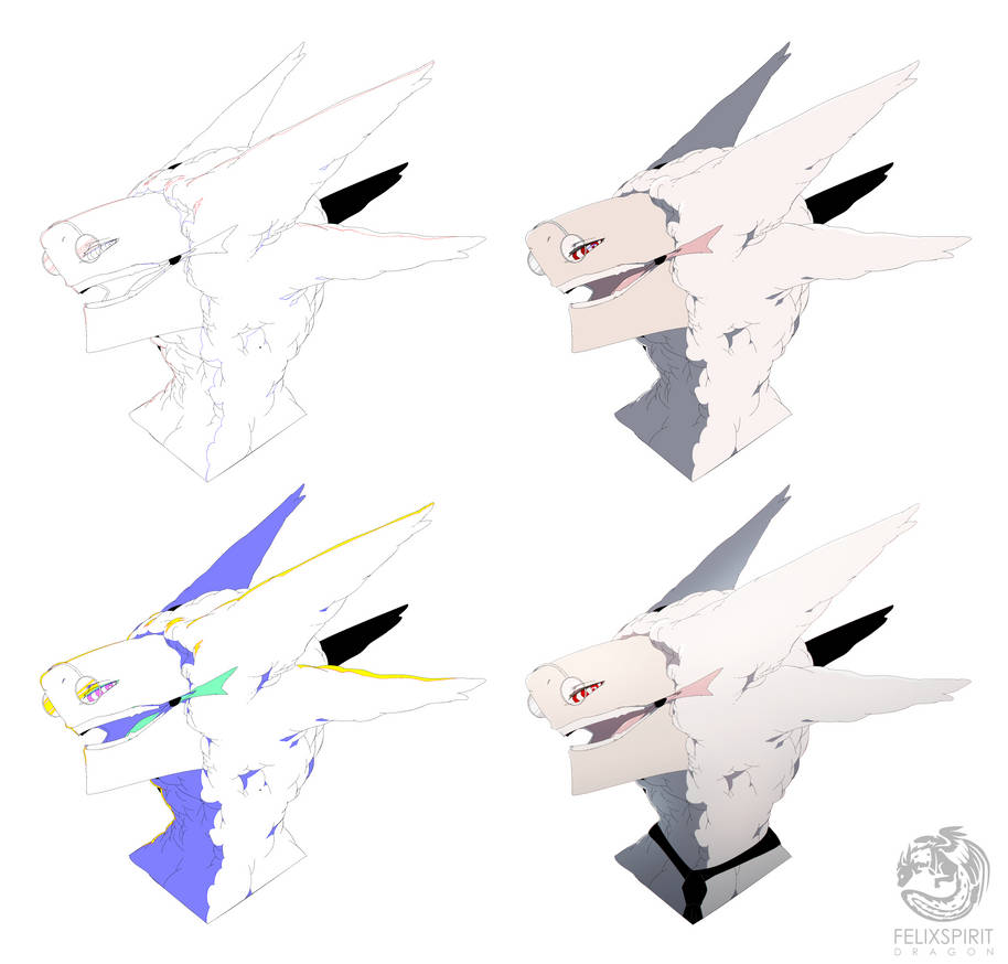 Keyframe style Commission for 4ey8wf3r by FelixSpiritDragon on DeviantArt