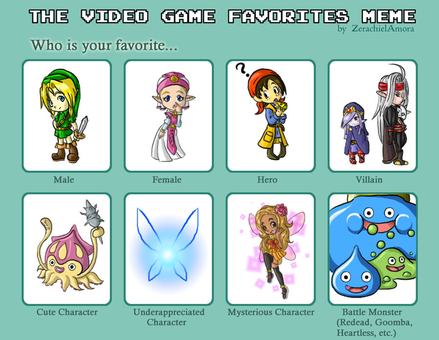 Video Game Favorites