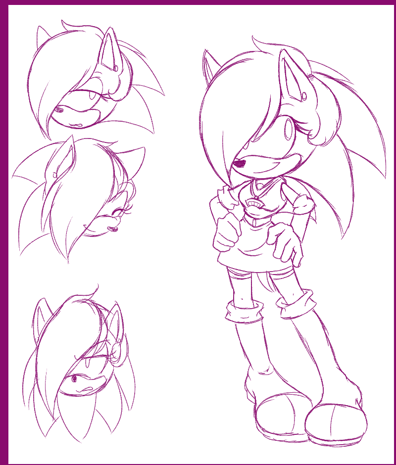 Sonic Underground Redesign: Sonia