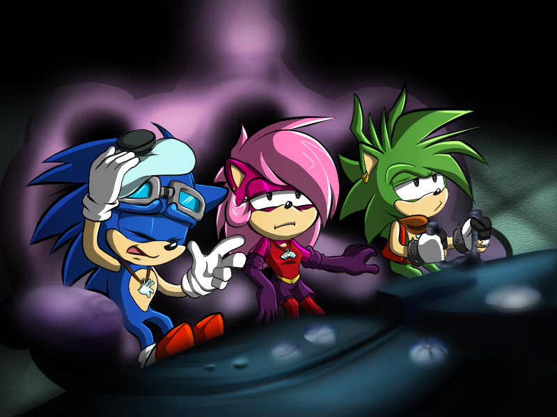 Sonic Underground Screenshot Redraw