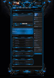 Xenforo Theme Enforcer Blue by Nulumia