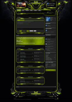 Xenforo Theme Enforcer Green by Nulumia