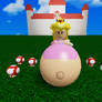 Peach Eats Mushroom