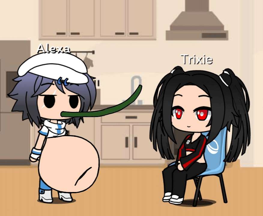 Female Belly Inflation Water