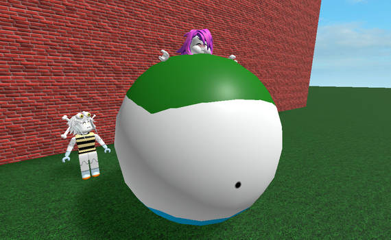 Shy Zoey Get inflated