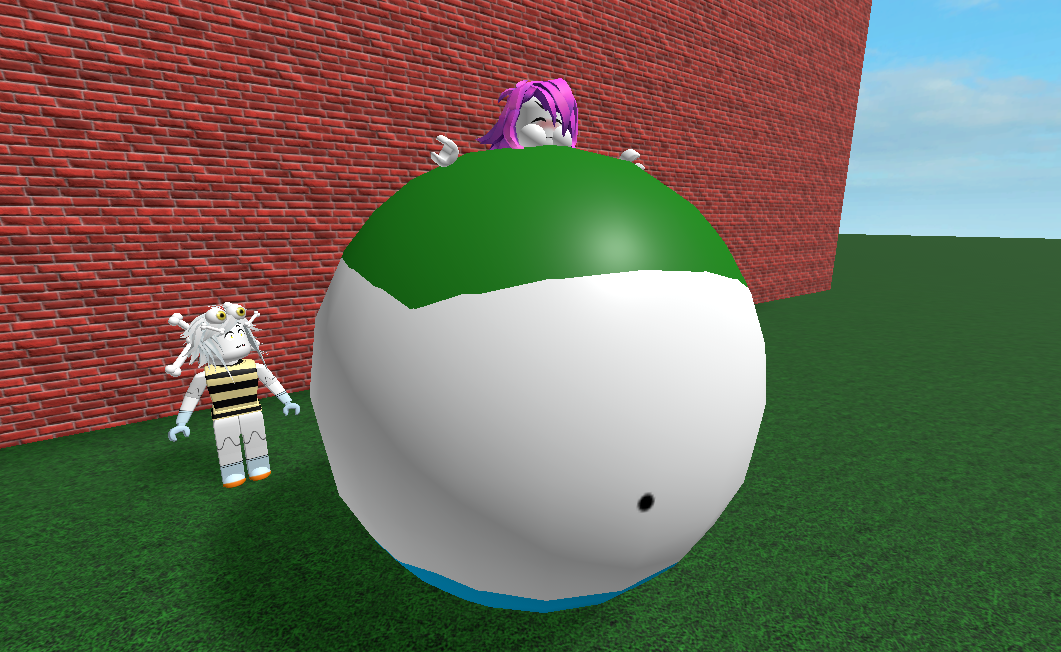 Shy Zoey Get inflated by Fernando802 on DeviantArt