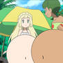 Lillie and Mallow Big Vacation Vore /Edited/