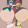 Serena and Miette Challanges Stuffed /Edited/