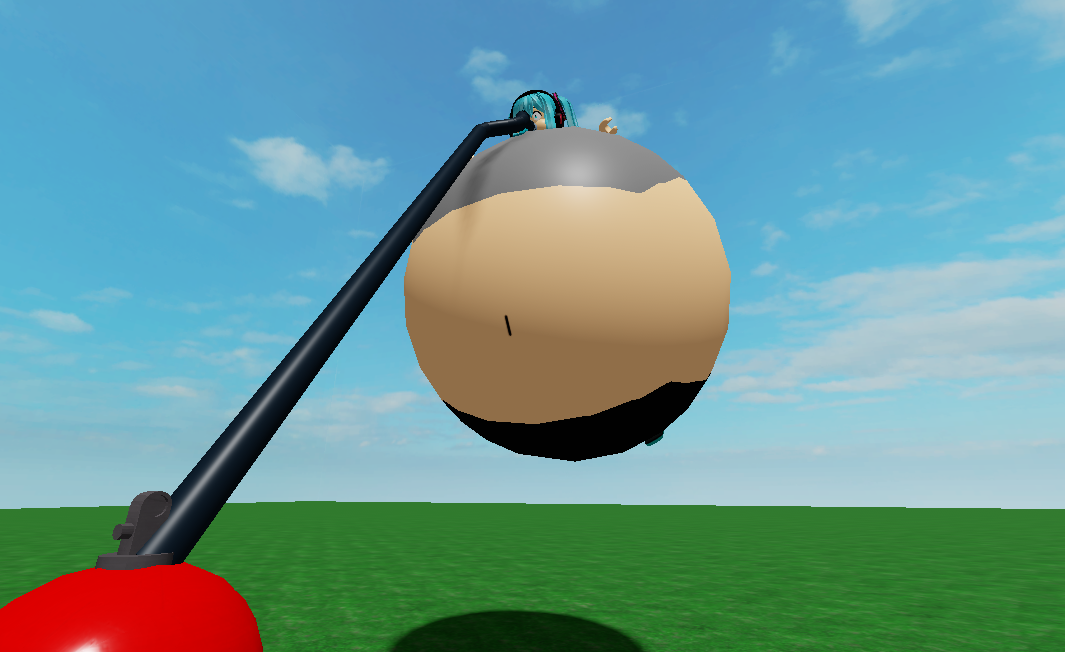 Miku Blimp Helium Inflation