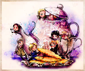 APH: Teapot teatime by ryuusei-illusion