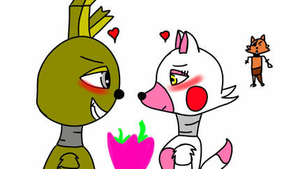 Springtrap and mangle 