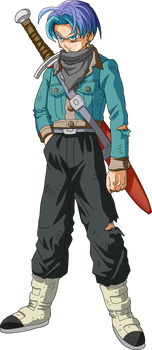 Future Trunks fused with GT Trunks