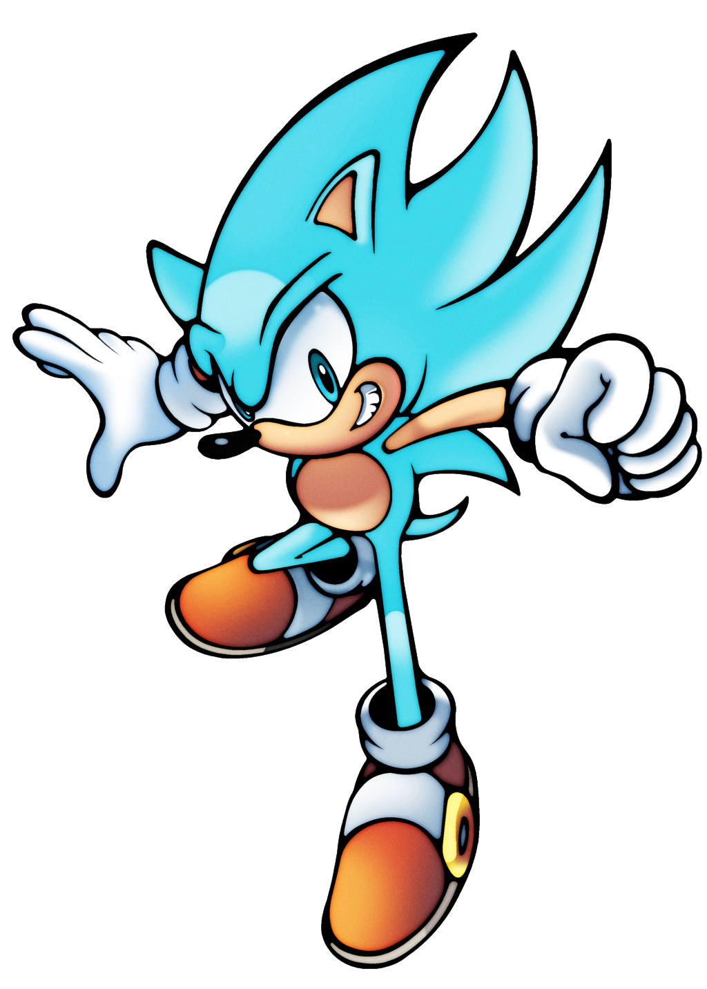 Super Sonic Blue #sonicthehedgehog #supersonic #supersaiyan
