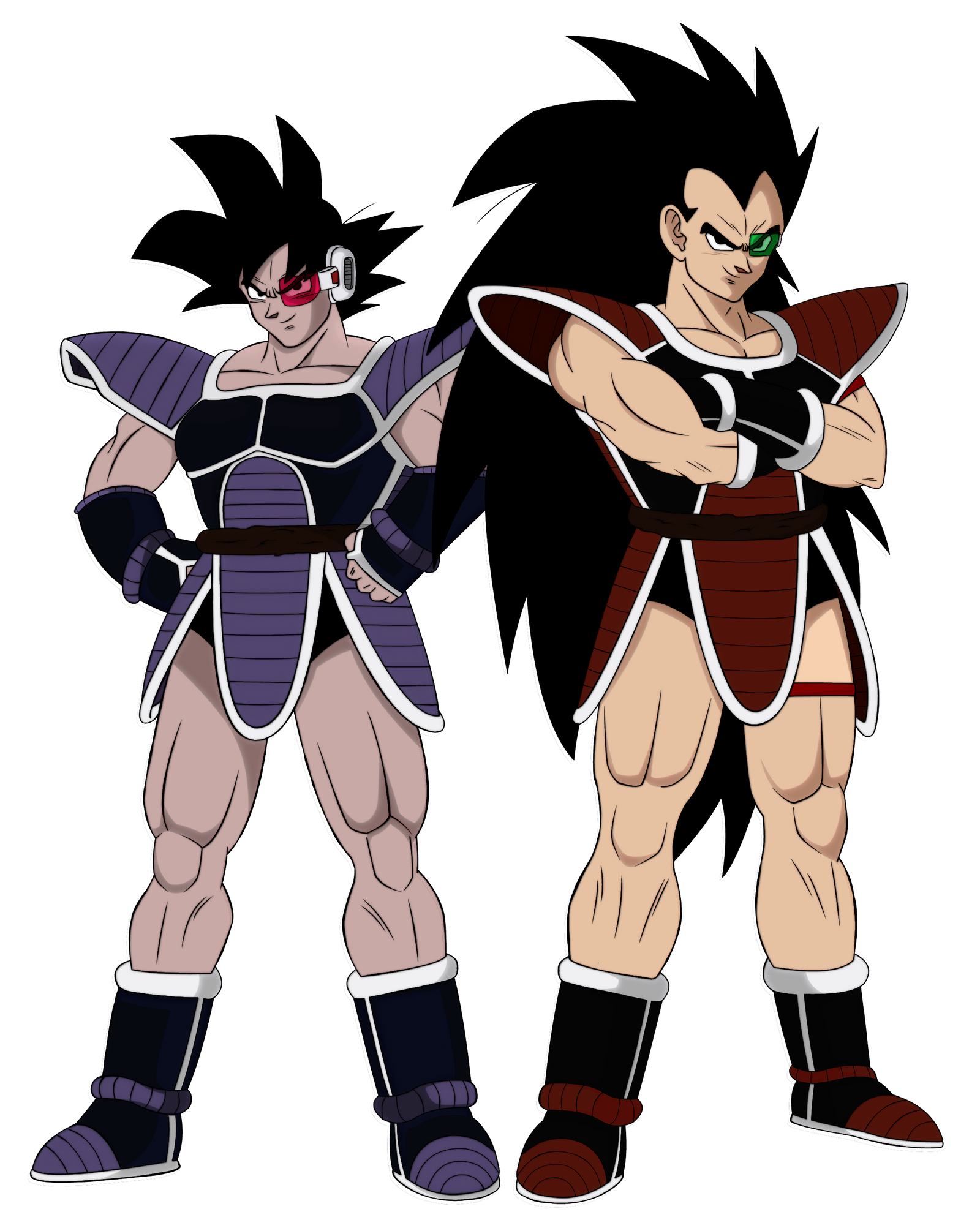 Raditz Turles Turles and Raditz by obsolete00 on DeviantArt