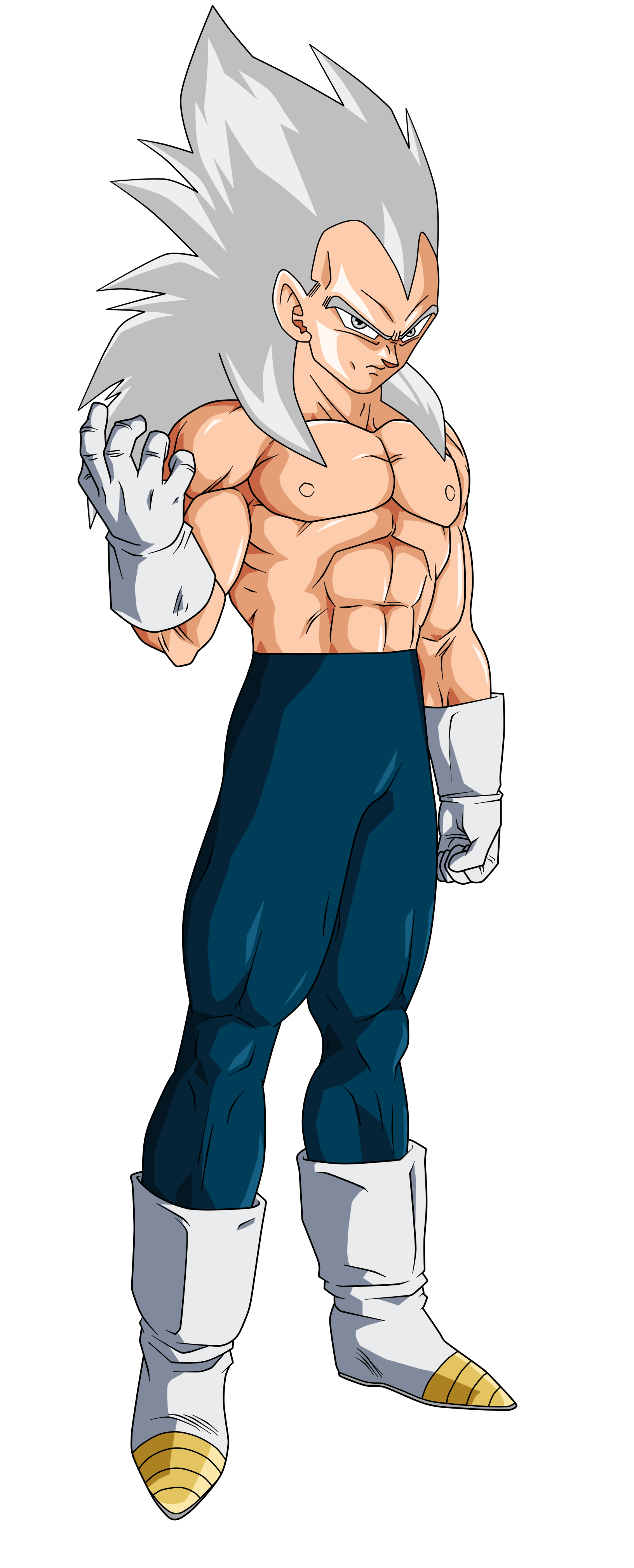 Super Saiyan Infinity Vegeta by Justanormalartsit on DeviantArt