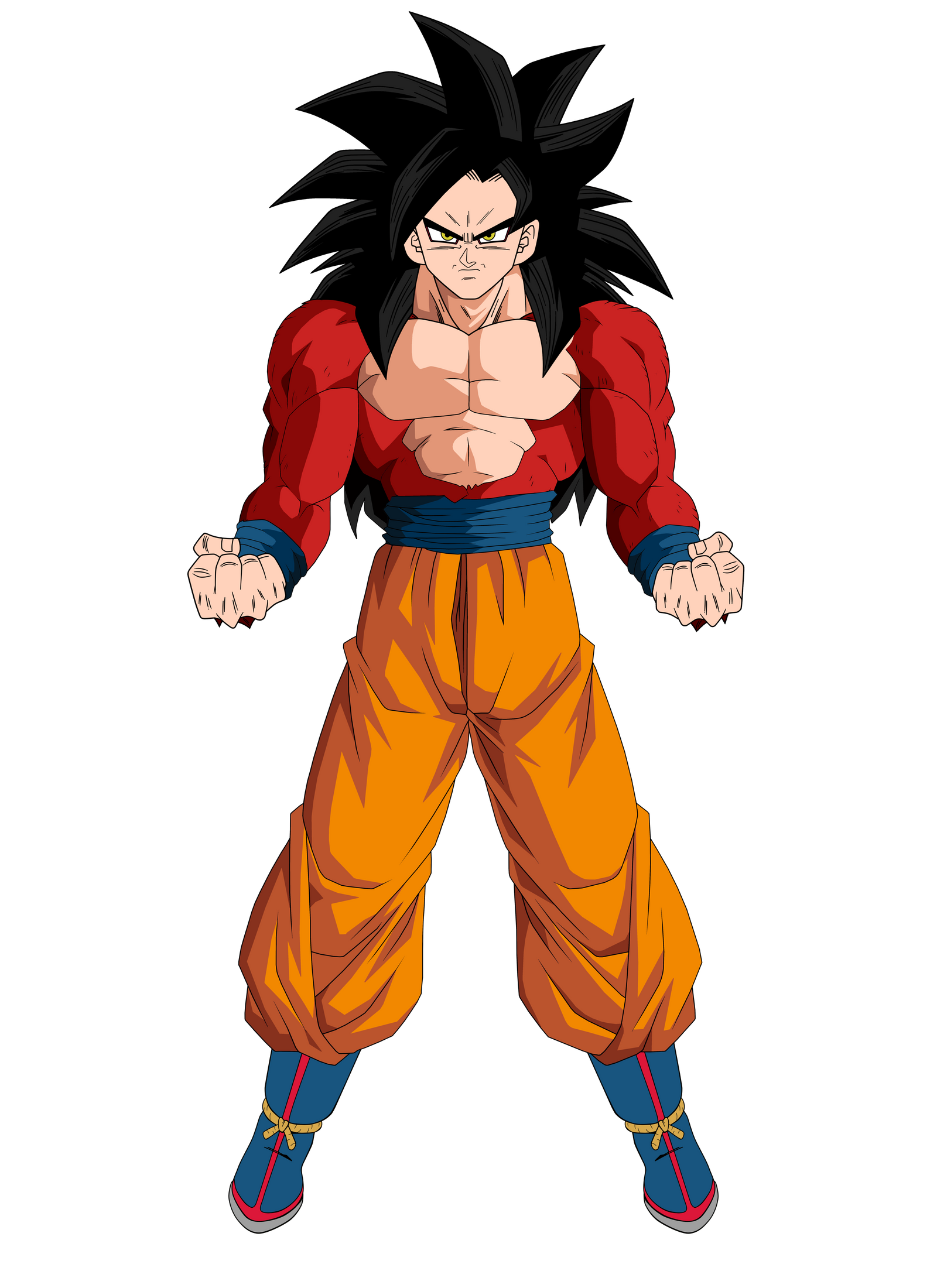 Ss4 Goku Dbs Colors Wip By Obsolete00 On Deviantart