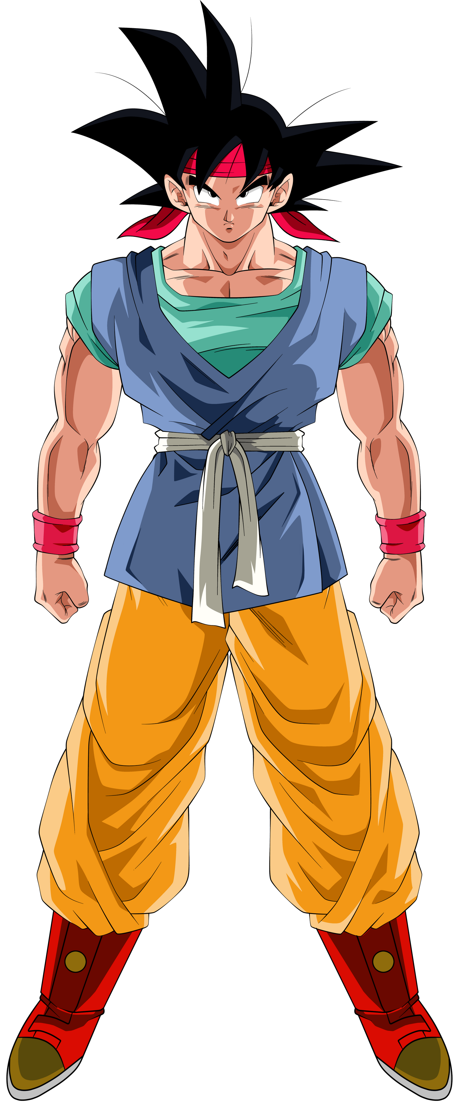 Goku Super Saiyan 4 DBS Colors by obsolete00 on DeviantArt