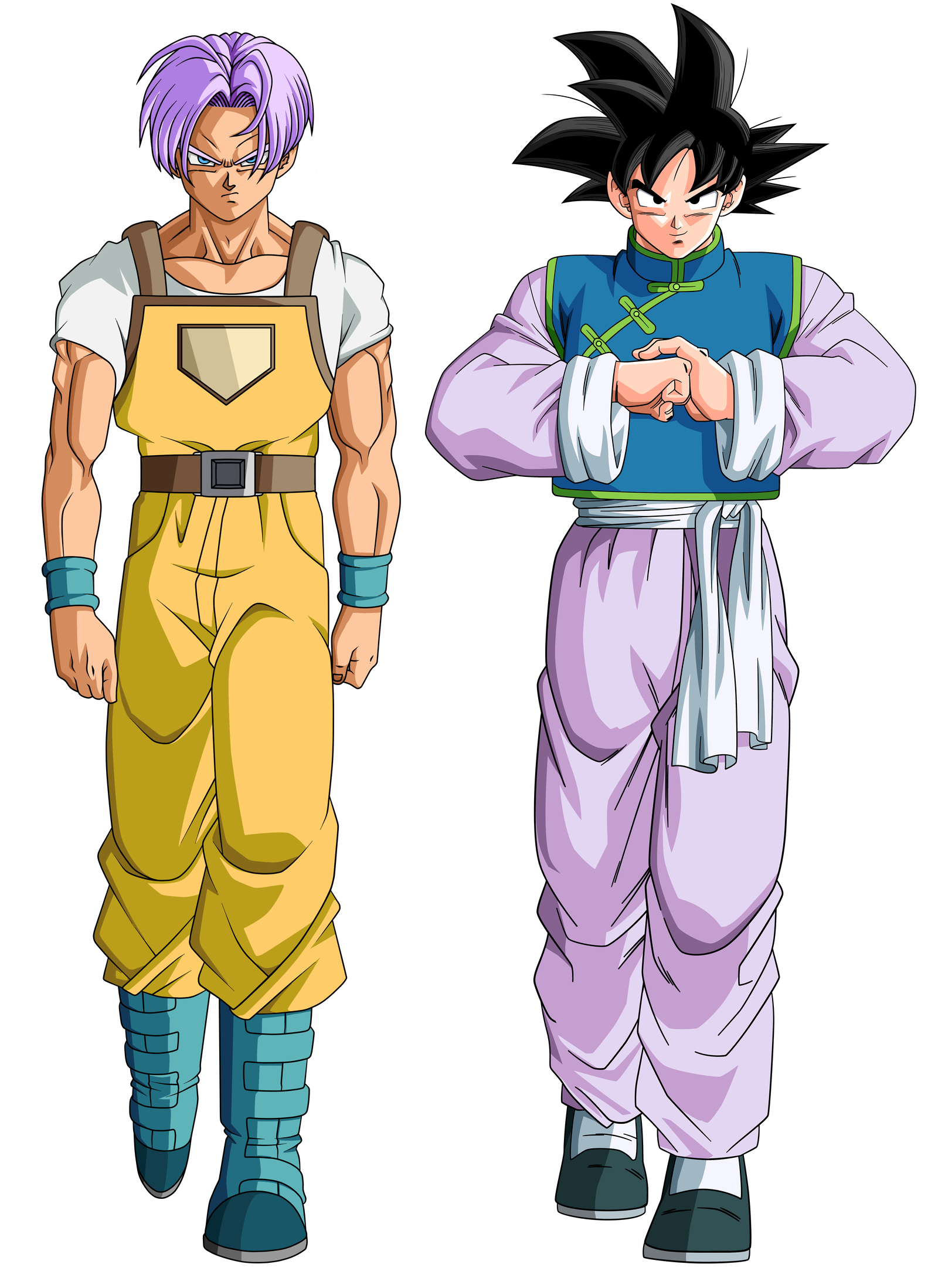 Trunks and Goten by obsolete00 on DeviantArt