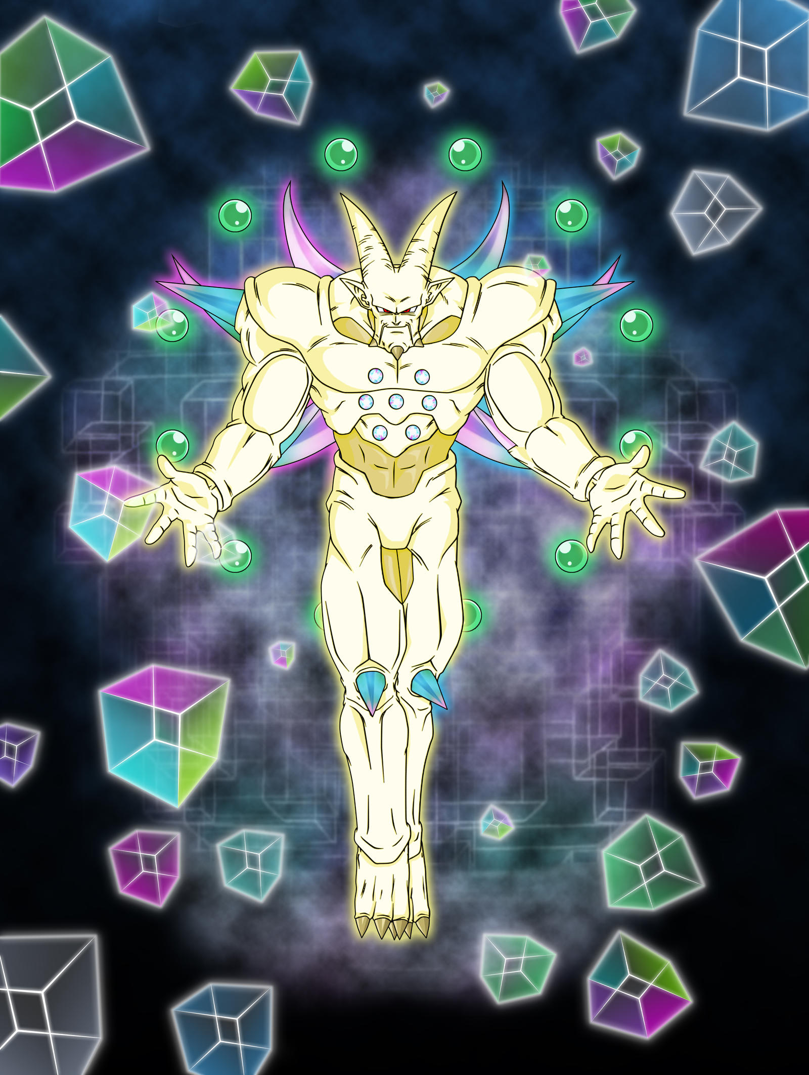 Omega Slayer God Slayer Omega Shenron FX1a by obsolete00 on DeviantArt