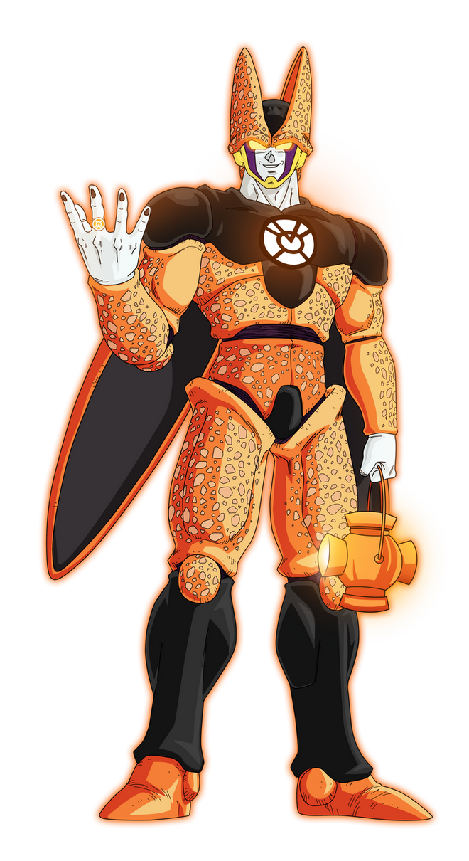 Cell Orange Lantern by obsolete00 on DeviantArt